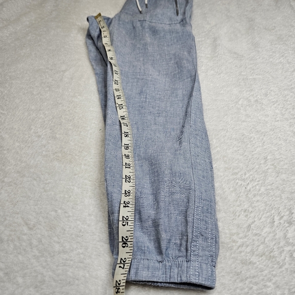 Athleta Cabo Linen Jogger Pants Size 4 - Picture 14 of 16
